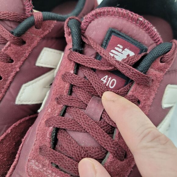 New Balance 410 Burgundy Red Running Shoes Size: 6 US - Picture 3 of 10